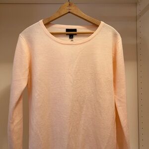 Lumiere Peach Crew Neck Sweater